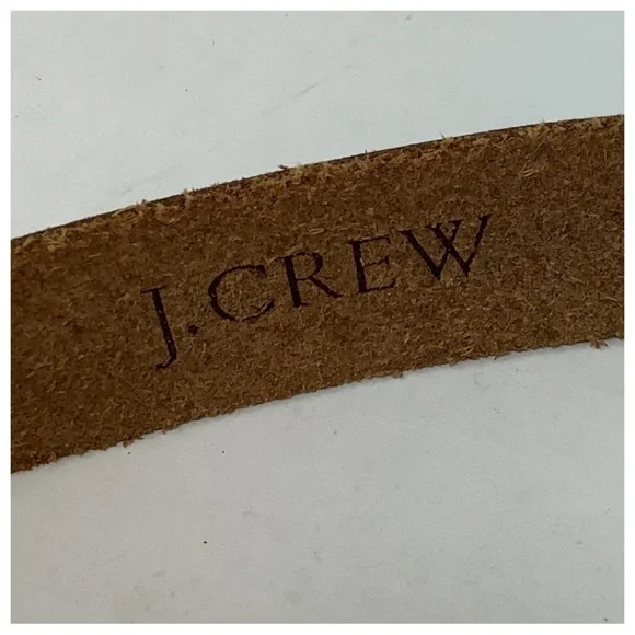 J. Crew Brown Leather Belt Size Small Genuine Leather - Picture 4 of 8